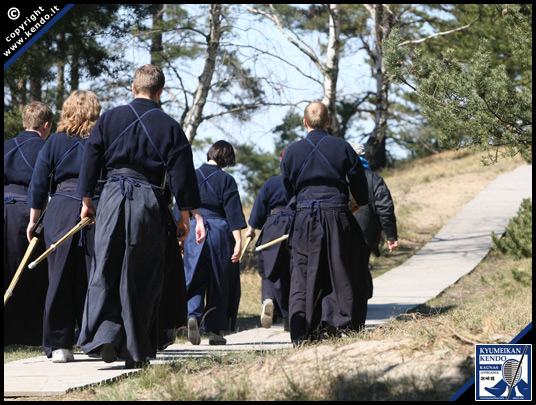 Pakeliui į kendo praktiką, Mindaugo Armonavičiaus fotografija