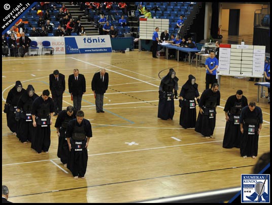 Europos kendo čempionato finalas, Algimanto Stankevičiaus fotografija